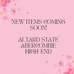 Pink Floral Announcement Poster